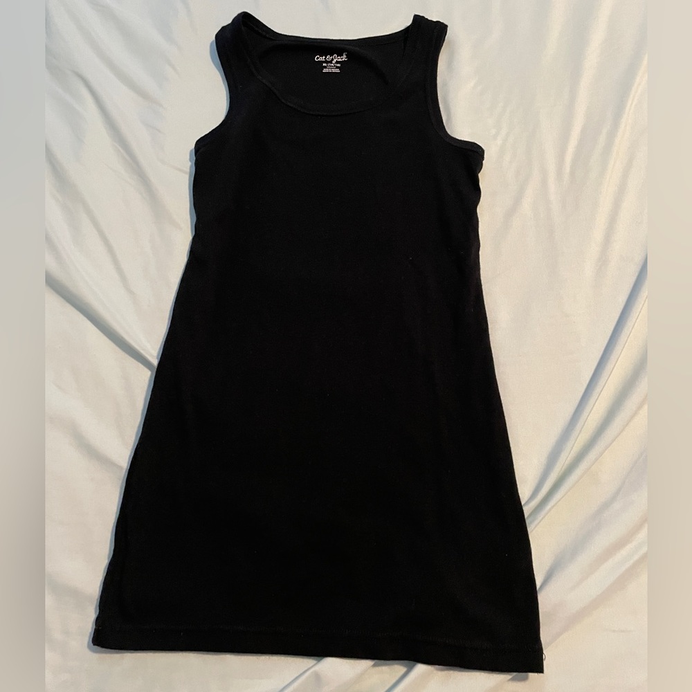 Black tank top